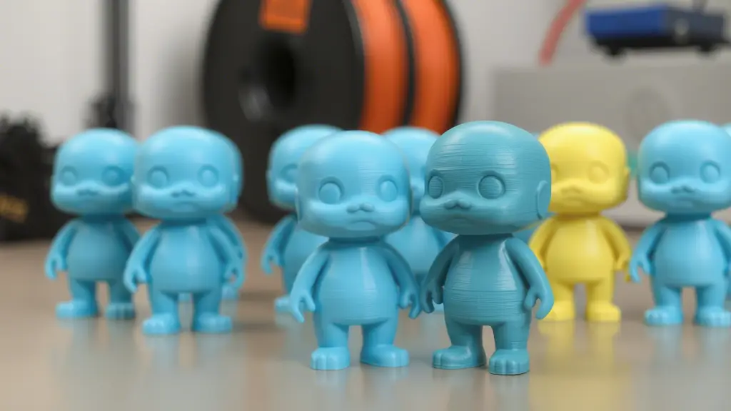 Piezas impresas con tecnología FDM